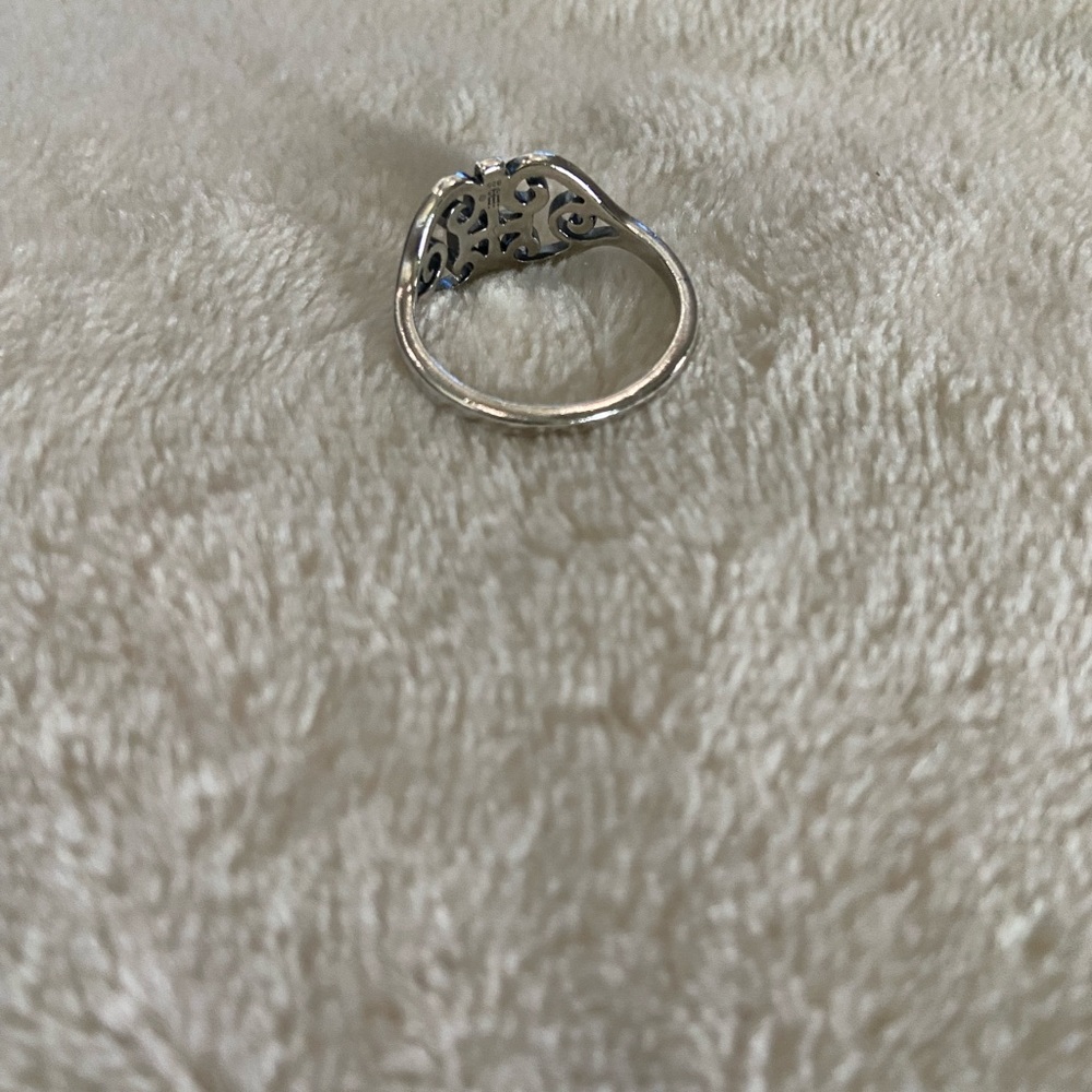 Scroll Cross Ring - image 5